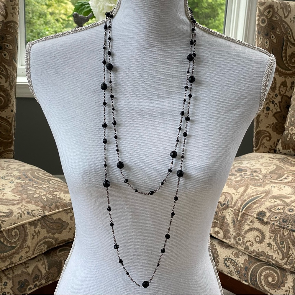 Express Double Strand Beaded Necklace